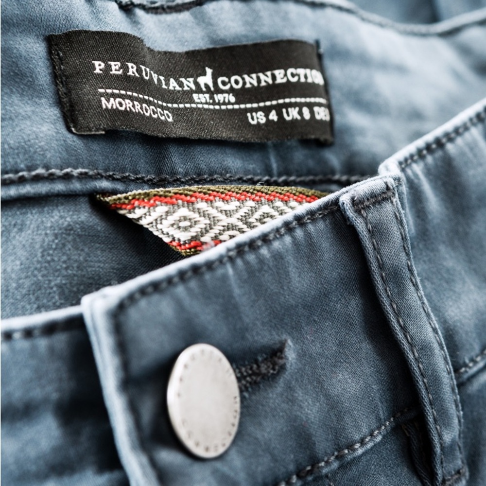 Peruvian Connection Ryder pants size 4
